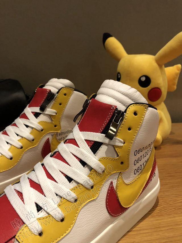 Nike男鞋 2019秋冬 耐克聯名Air Jordan 1最新系列 耐克牛皮休閒高幫男鞋  hdx13076